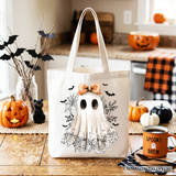 Girl Ghoul Canvas Tote Bag