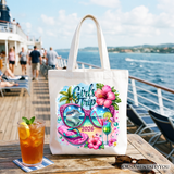 Cruise Girls Trip 2026 Canvas Tote Bag