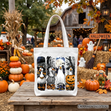 Halloween Goose Canvas Tote Bag