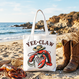 Yee Claw Lobster Canvas Tote Bag