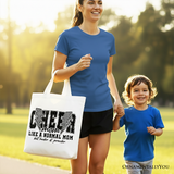 Cheer Mom Canvas Tote Bag