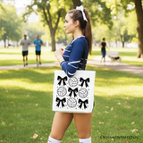 Volleyball Canvas Tote Bag