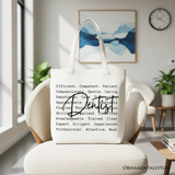 Dentist Definition Canvas Tote Bag