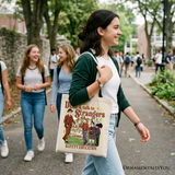 Dont Talk To Strangers Safety Education Canvas Tote Bag