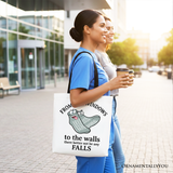 From The Windows To The Walls Canvas Tote Bag