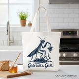 Girls Will Be Girls Canvas Tote Bag