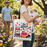 Go Spread It The Gospel Canvas Tote Bag