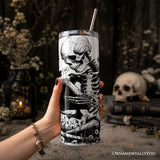 Reading Skeleton 20oz Tumbler
