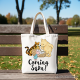 Coming Soon Canvas Tote Bag