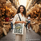 Respect the Locals Turtles Tote Bag