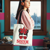 Sister Things Canvas Tote Bag