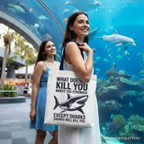 Makes You Stronger Canvas Tote Bag