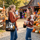 Halloween Goose Canvas Tote Bag