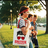 Brother Things Canvas Tote Bag