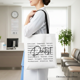 Dentist Definition Canvas Tote Bag