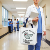 From The Windows To The Walls Canvas Tote Bag