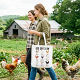 God Says I Am Tote Bag