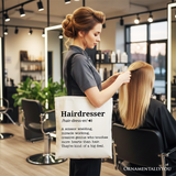 Hairdresser Definition Canvas Tote Bag