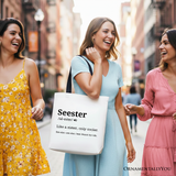 Seester Definition Canvas Tote Bag