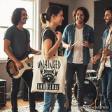 Unhinged And Feral Canvas Tote Bag