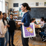 Teaching My Little Dumplings Canvas Tote Bag