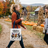 Chick Or Treat Chicken Canvas Tote Bag