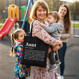 Aunt Definition Canvas Tote Bag
