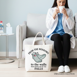 From The Windows To The Walls Canvas Tote Bag