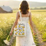 Not All In A Row Canvas Tote Bag