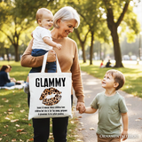Glammy Leopard Canvas Tote Bag