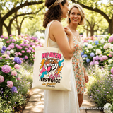 Heaven Lifts Its Voice In Praise Tote Bag