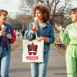 Sister Things Canvas Tote Bag
