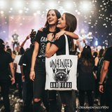 Unhinged And Feral Canvas Tote Bag