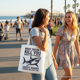 Makes You Stronger Canvas Tote Bag