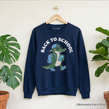 Back To School Alligator Fleece Sweatshirt