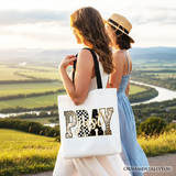 Just Pray Canvas Tote Bag