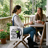 Doing Weird Canvas Tote Bag