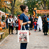 Licensed To Draw Blood Canvas Tote Bag