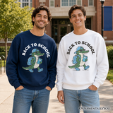 Back To School Alligator Fleece Sweatshirt