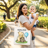 Mama Bear Canvas Tote Bag