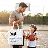 Dad Definition Canvas Tote Bag