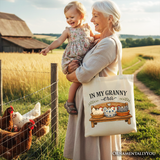 In My Granny Era Chicken Canvas Tote Bag