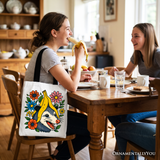 Banana Possum Canvas Tote Bag