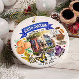 South Carolina State Ornament