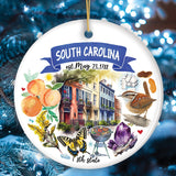 South Carolina State Ornament