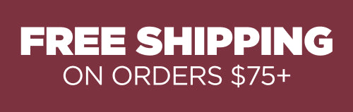 Free shipping on orders $75+