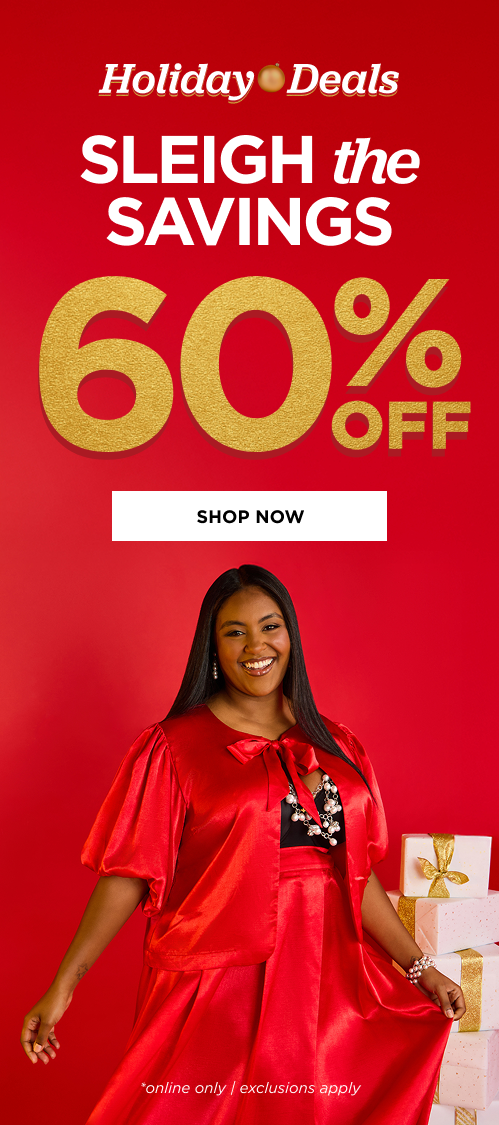 60% off Holiday Deals