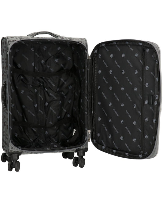 Roberto Cavalli 3 Piece Monogram Luggage Set