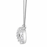 0.20 Carat Lab Grown Diamond Infinity Pendant Necklace