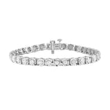 1 Carat Round Lab Grown Diamond Tennis Bracelet
